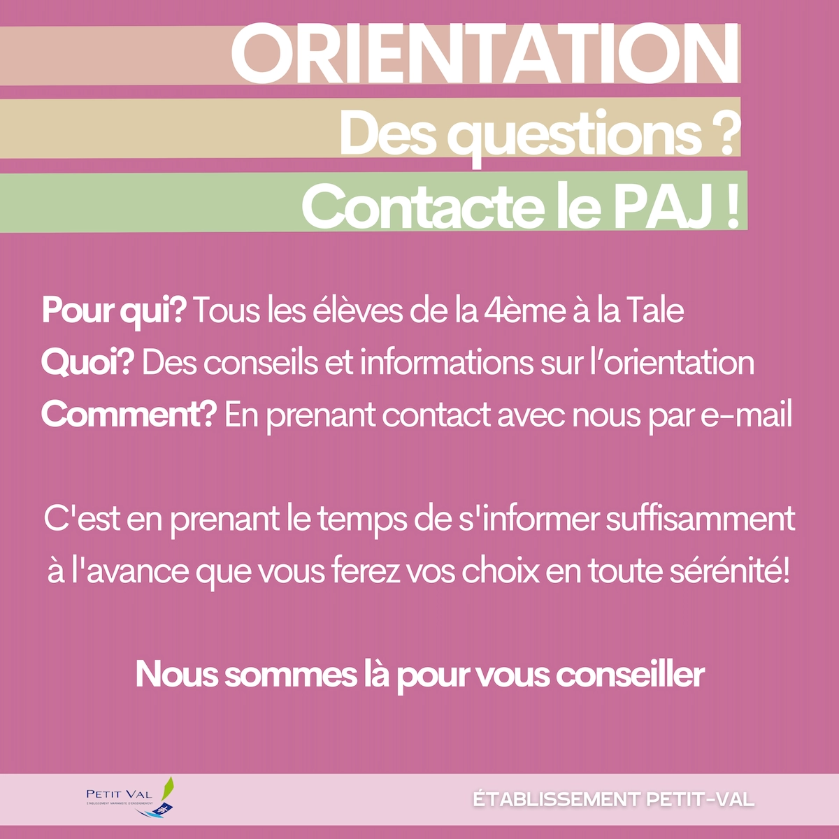 Orientation PAJ-2
